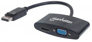 Manhattan 2-in-1 4K DisplayPort Adapter