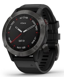 Умные часы Garmin Fenix 6 PRO, черный/серый