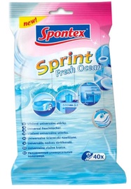 Влажные салфетки Spontex, 40 шт.