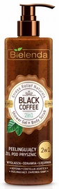 Bielenda Stress Relief Naturals Shower Gel + Body Scrub 410g Black Coffee