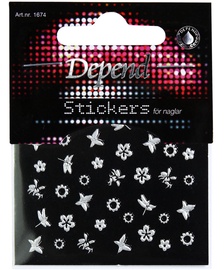 Lipdukas nagams Depend Nail Stickers Flowers