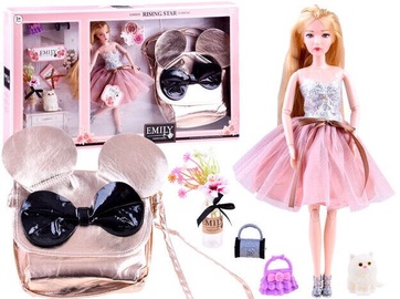 Кукла Doll Emily With Mouse Shape Bag