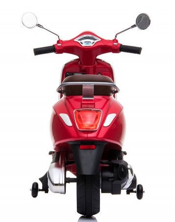 Vaikiškas elektromobilis - motociklas CH8820, raudona