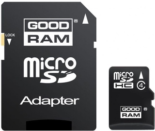 Goodram 16GB Micro SDHC Class 4 + Adapter