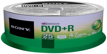 Sony DVD+R 4.7GB 16x 25 pcs