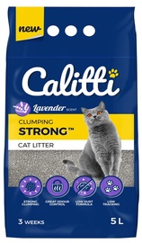 Kaķu pakaiši Calitti Clumping Strong Lavander Cat Litter 5l