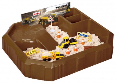 Maisto Die Cast Volvo Sand Theme Work Machines Set 11519