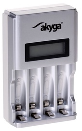 Akyga Batteries Charger 4X AA/AAA