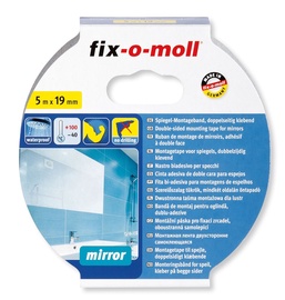Divpusējā līmlente spogulim Fix-O-Moll, 5 m x 19 mm