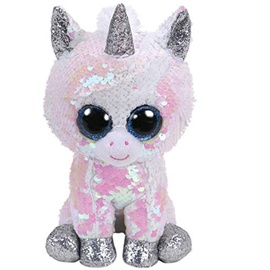 Pliušinis vienaragis TY Beanie Boos 36265, 15 cm, nuo 3 m.