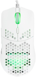 Spēļu pele Modecom Volcano Shinobi White, vadu, optiskā