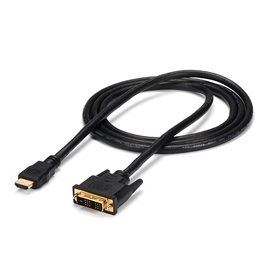 Kabelis StarTech HDMIDVIMM6 HDMI male, DVI-D male, 1.8 m, juoda