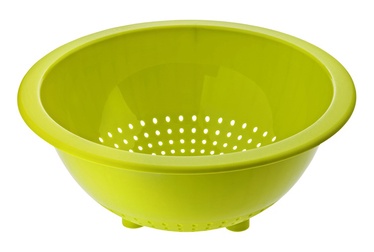 Rotho Caruba Kitchen Colander D24.5cm Lime Green