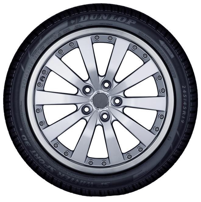 Зимняя шина Dunlop SP Winter Sport 3D 255/45/R20, 101-V-240 km/h, D, C, 71 дБ