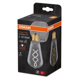 Spuldze Osram LED, E27, balta, E27, 5 W, 140 lm