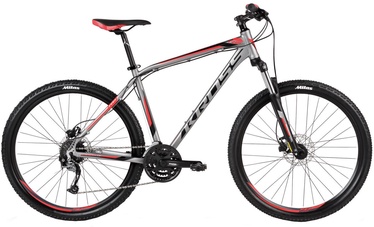 Dviratis Kross Hexagon R6 M 27.5" Graphite Red 17