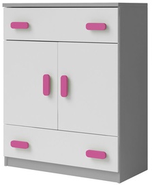 Komoda Idzczak Meble Smyk II 03 2S2D, 80x40x104 cm