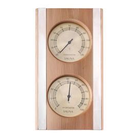 Gaisa termometrs Flammifera AP-042BW Sauna Thermometer with Hygrometer