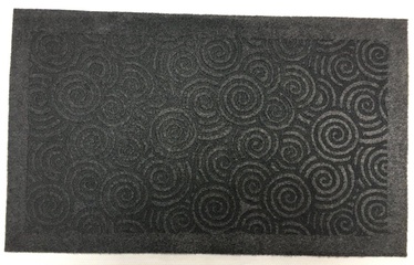 Придверный коврик Okko Efco, серый, 45 см x 75 см