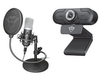 Trust GXT 1170 Xper Camera + GXT 252 Emita Microphone Streaming Set