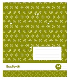 Bradley Notebook Green 24p 20pcs