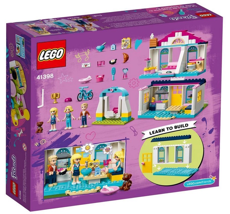 Конструктор LEGO Friends Дом Стефани (4+) 41398, 170 шт.