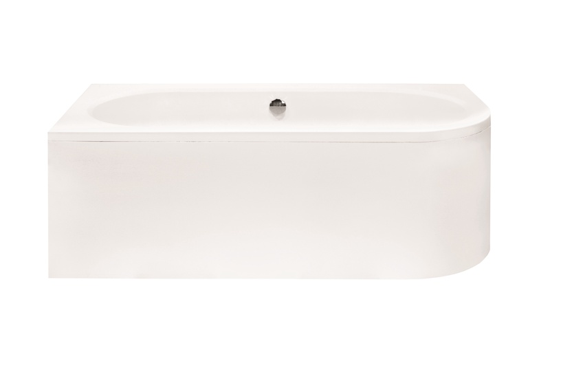 Vann, sisseehitatav Besco Avita, 170 cm x 75 cm x 42 cm, vasakpoolne