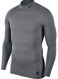 Nike Men's T-shirt Pro Cool Compression Mock LS 838079 091 Gray 2XL