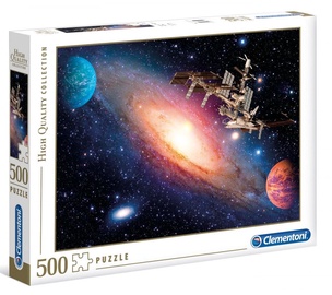 Clementoni Puzzle High Quality Collection Space Station 500pcs 35075