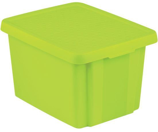 Kaanega hoiukarp Curver, roheline, 44 x 34 x 27 cm