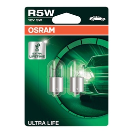 Автомобильная лампочка Osram R5W Ultra Life Lamps for Cars 5007ULT-02B 2pcs