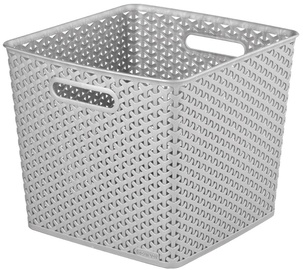 Curver My Style Square Basket Silver