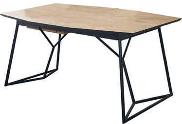 Halmar Extension Table Colombo Golden Oak/Black