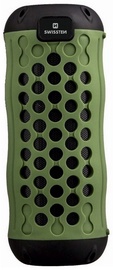 Swissten X-Boom Outdoor Carabiner Silikon Bluetooth Speaker Green
