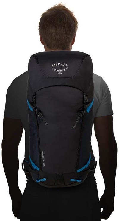 Turistinė kuprinė Osprey Mutant 38, juoda, 38 l