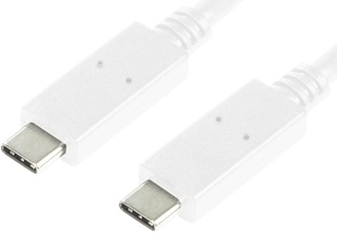 Кабель Logilink CU0130, белый, 0.5 м