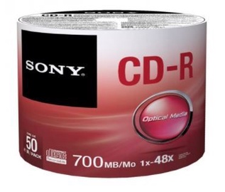 Sony CD-R 50CDQ80PP 700MB 48x 50pcs
