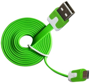 Vakoss Cable USB to USB-micro Green 1m