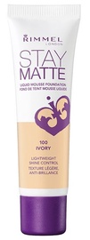 Rimmel London Stay Matte Liquid Mousse Foundation 30ml 100