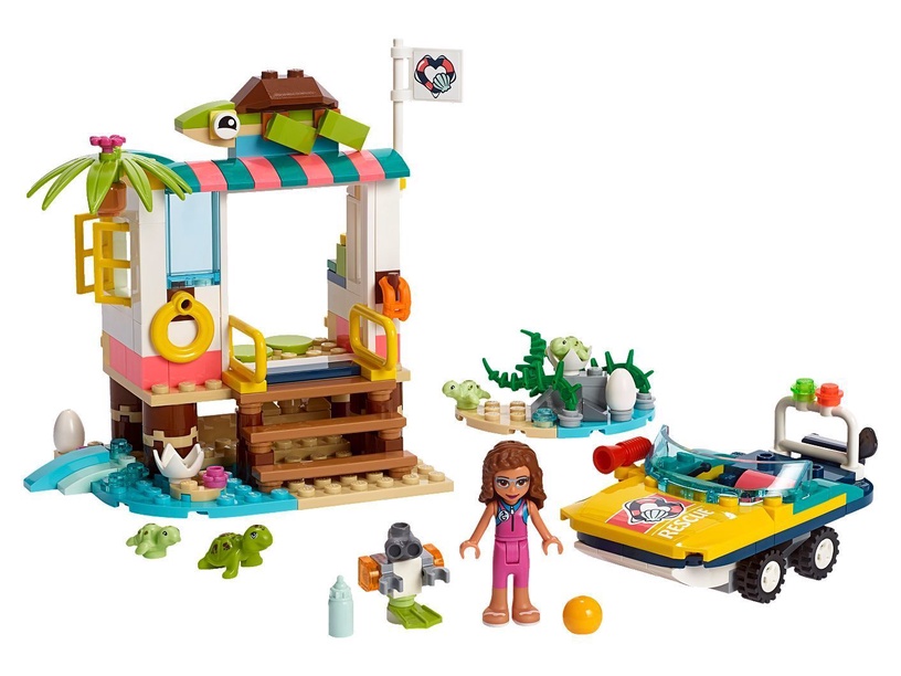 Конструктор LEGO Friends Спасение черепах 41376, 225 шт.