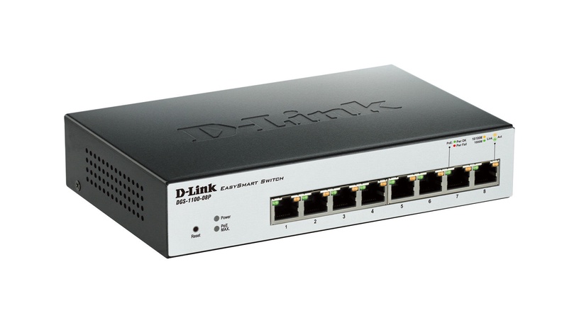 Коммутатор (Switch) D-Link DGS-1100-08P