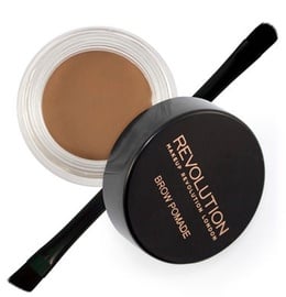 Makeup Revolution London Brow Pomade With Double Ended Brush 2.5g Soft Brown
