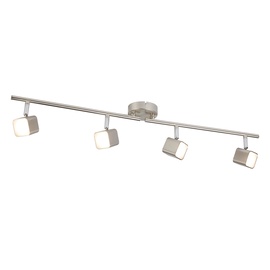Kryptinis šviestuvas Searchlight Quad 4233SS, 4x4W, integruota LED lempa