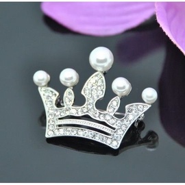 Vincento Brooch With Zirconium Crystal LD-1155