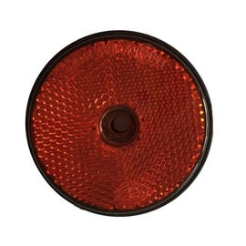 Helkur Autoserio Reflector Round Red AFK0180 2pcs