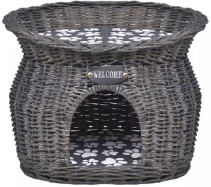 Dzīvnieku gulta - māja VLX Willow, brūna, 440 mm x 330 mm