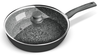 Lamart Flint Non-Stick Frypan With Lid LT1176 28cm