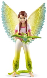 Žaislinė figūrėlė Schleich Bayala Movie Surah With Parrot Kuack 70584