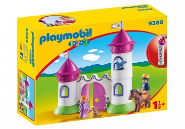 Playmobil 1-2-3 Castle With Stackable Tower 9389