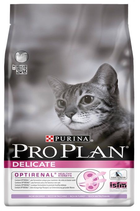 Сухой корм для кошек Pro Plan Delicate, рис, 10 кг